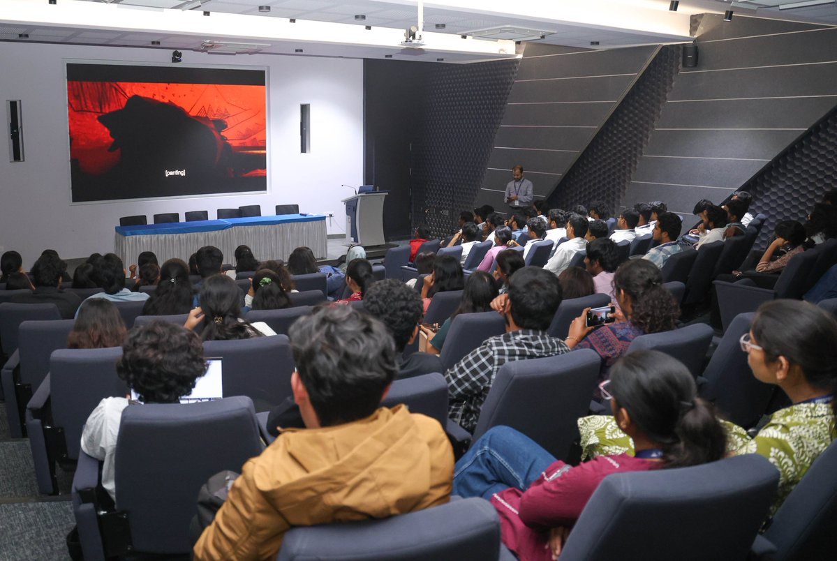 Presidency School of Liberal Arts &amp; Sciences organised the second film screening of the semester with the critically acclaimed Tamil film Super Deluxe (2019) on 𝐍𝐨𝐯𝐞𝐦𝐛𝐞𝐫 𝟏𝟑, 𝟐𝟎𝟐𝟓. 

#GenderStudies #SuperDeluxe #SOLAS #PresidencyUniversity