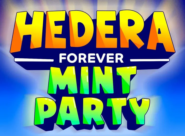 🎉 Exactly 2 days until the Hedera Forever Mint Party begins!

The 24-hour mint party window begins Nov 19th at 3:30PM ET where you can mint some NFTs and get entered for a chance to win some huge prizes.

Minting is public and no WLs needed. 

If you want to learn more about how