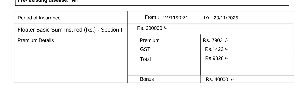 VaSuGupta97's tweet photo. Shocking! My health insurance prem has been hiked 100% even after removing 2 out of 4 members from the policy.
No GST waiver, no customer consideration — just pure corporate loot.
How is this justified, @IRDAI_India @StarHealthIns @nsitharaman Middle-class families aren’t ATMs https://t.co/DoQ6sOhCl4