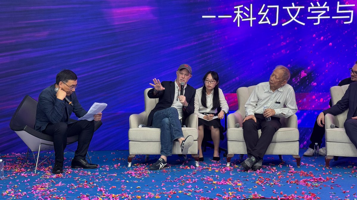 #BaseMedia Founder &amp; CEO #ChrisBremble was invited to speak at the 2025 Golden Rooster Film Market Sci-Fi Production Forum sharing long-standing industry experience and exclusive perspective on sci-fi filmmaking.