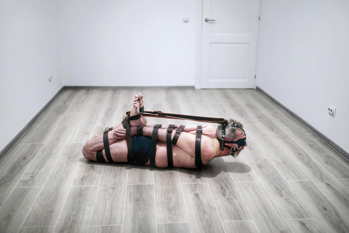 A captive in an empty room