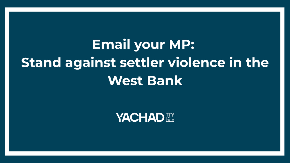 Yachad UK tweet media