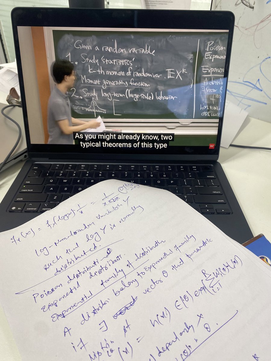 Ashu6625's tweet image. Beyond a certain point finance becomes Mathematics. #Probabilitytheory #mit