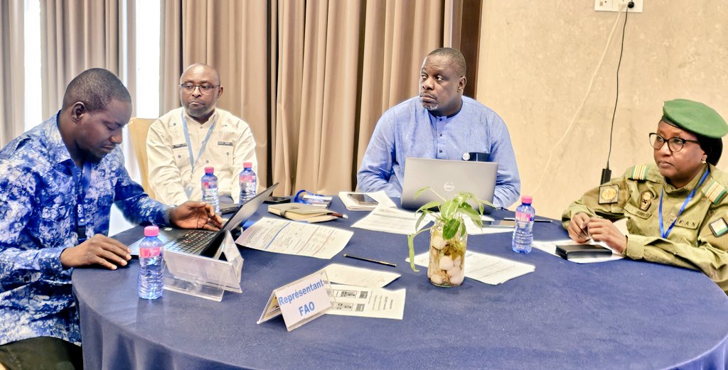 barryrodB's tweet photo. Niamey 🇮🇳. At the moment, Dr Mamadou Balde (Pic 1) is presenting the process of the #JEE to the participants. In summary, scoring per domain will be made after indepht discussions with legal documents as proof. #JEE process is coordinated by @WHOAFRO. Technicaly supported by #DakarHub. #ProudToBeWHO.