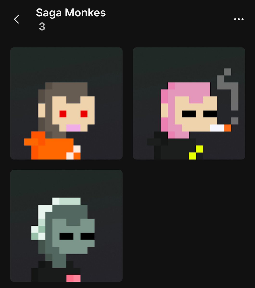 Just save these 3 <a href="/sagamonkes/">saga monkes</a> from paper hand.

Bullish! AF