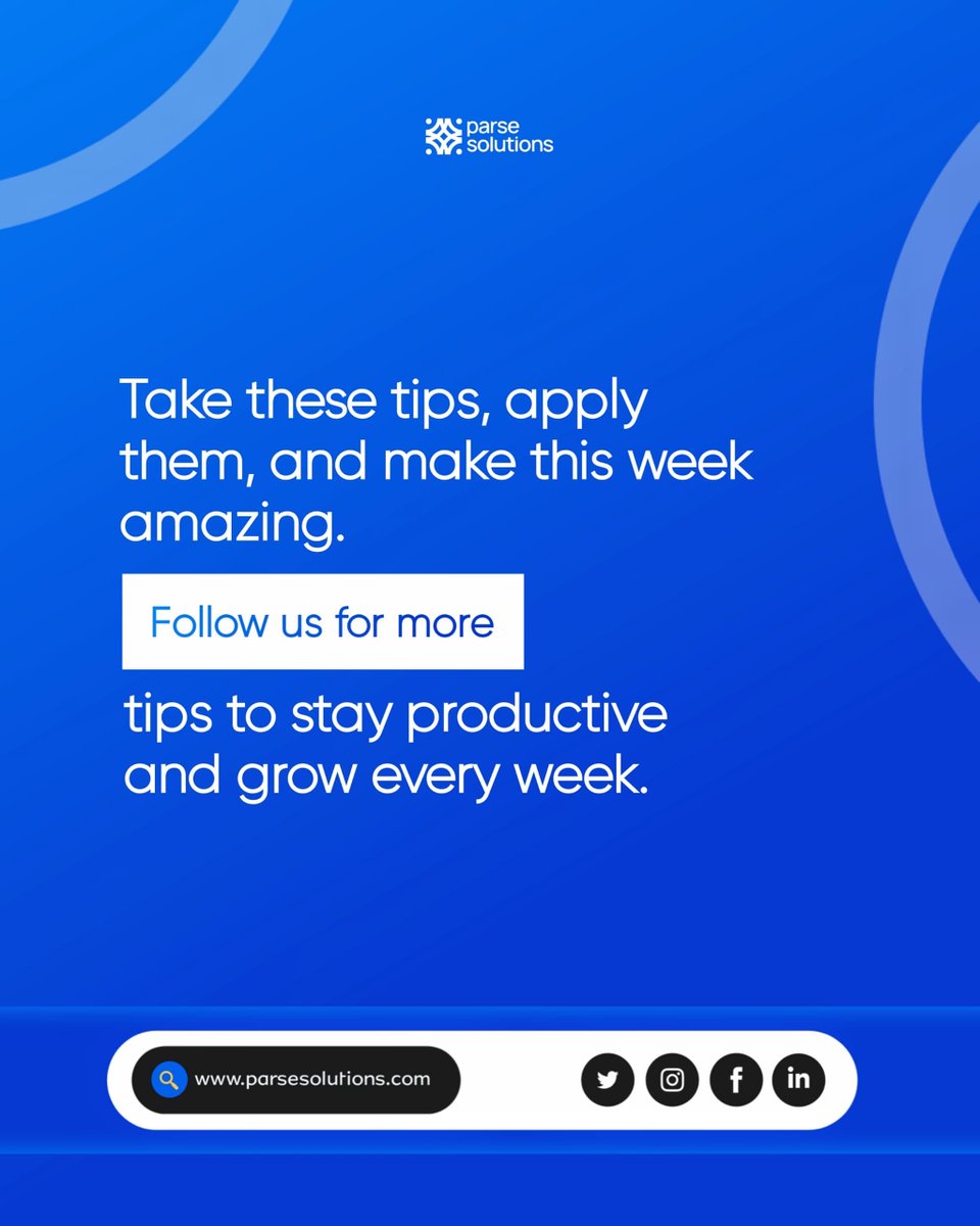 ParseSolutions's tweet image. Here’s to a week of focus, intention, and small wins!✨
Happy Monday! Wishing you a productive and fulfilling week ahead💙
.
.
.
.
.
#parsesolutions #tech #monday #cybersecurity #cloudcomputing #businessanalysis #projectmanagement