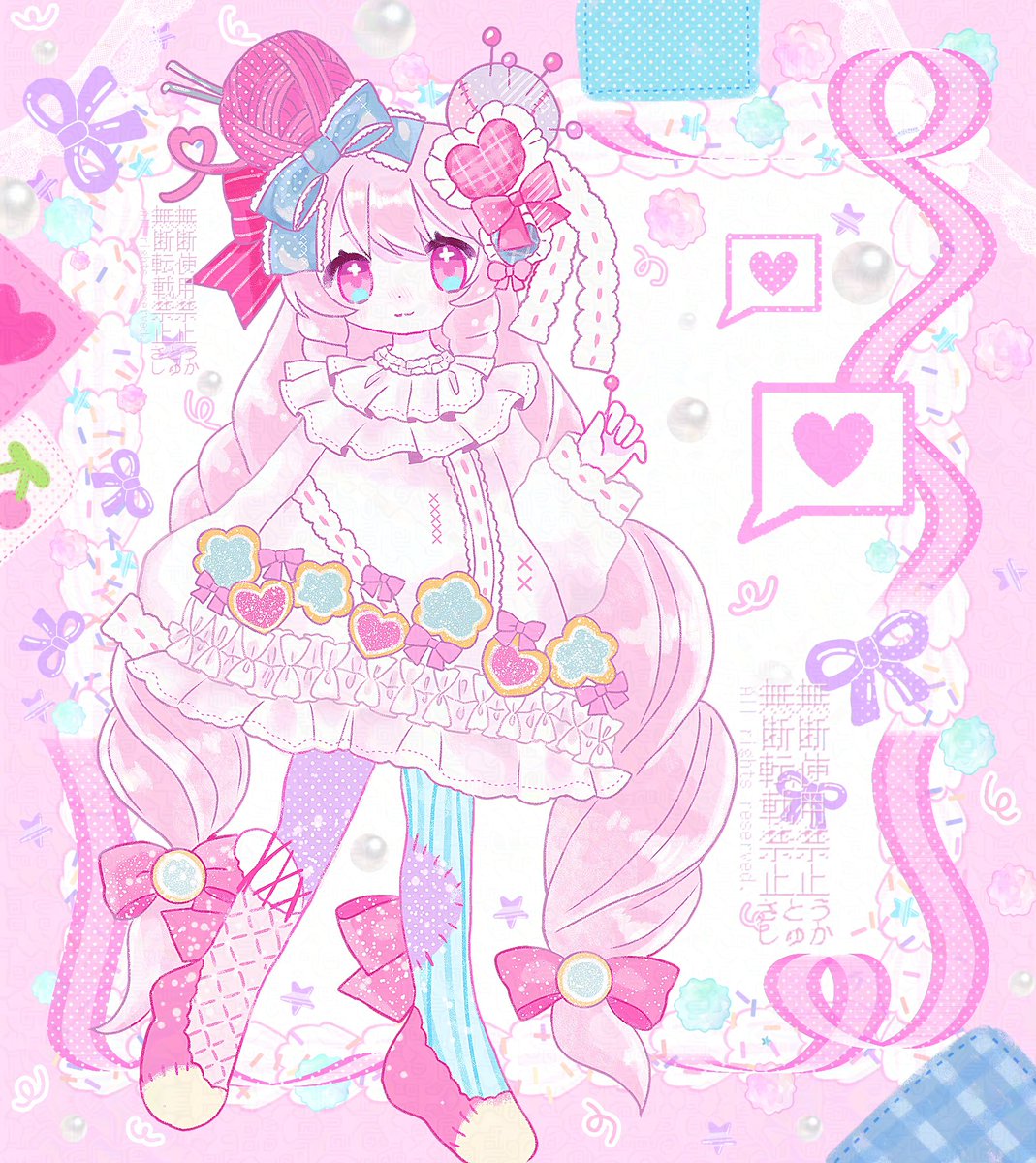 🧶🎀

 #イラスト  #OC  #しゅかしゅがー