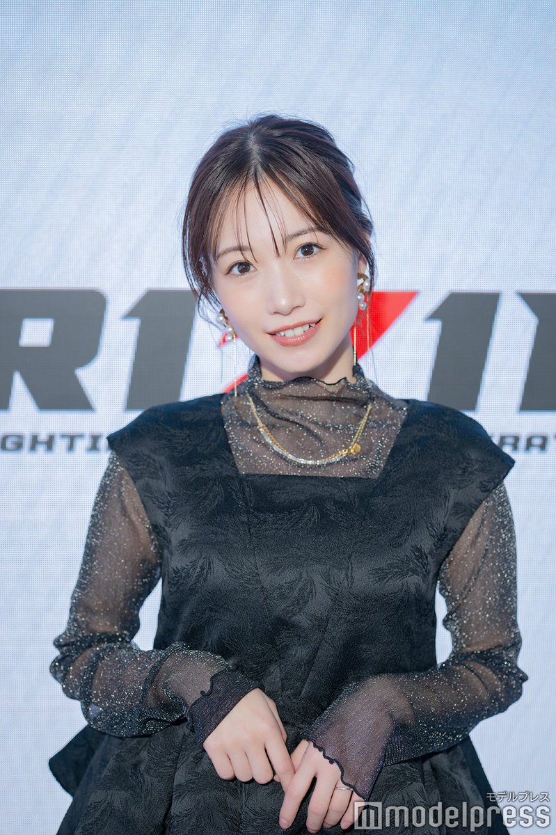 朝長美桜インタビュー✍🏼】 「RIZINガール」2度目の審査員も緊張