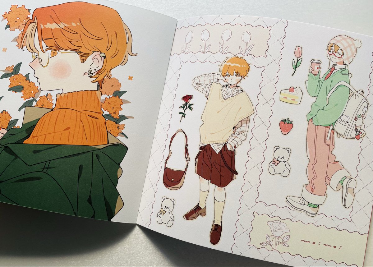 moi03_moi08's tweet image. newイラスト本📚  #COMITIA154