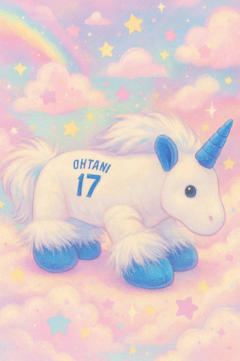 <a href="/MLB/">MLB</a> POV: When my daughter heard MLB would give us a Shohei Ohtani-inspired stuffed unicorn.
