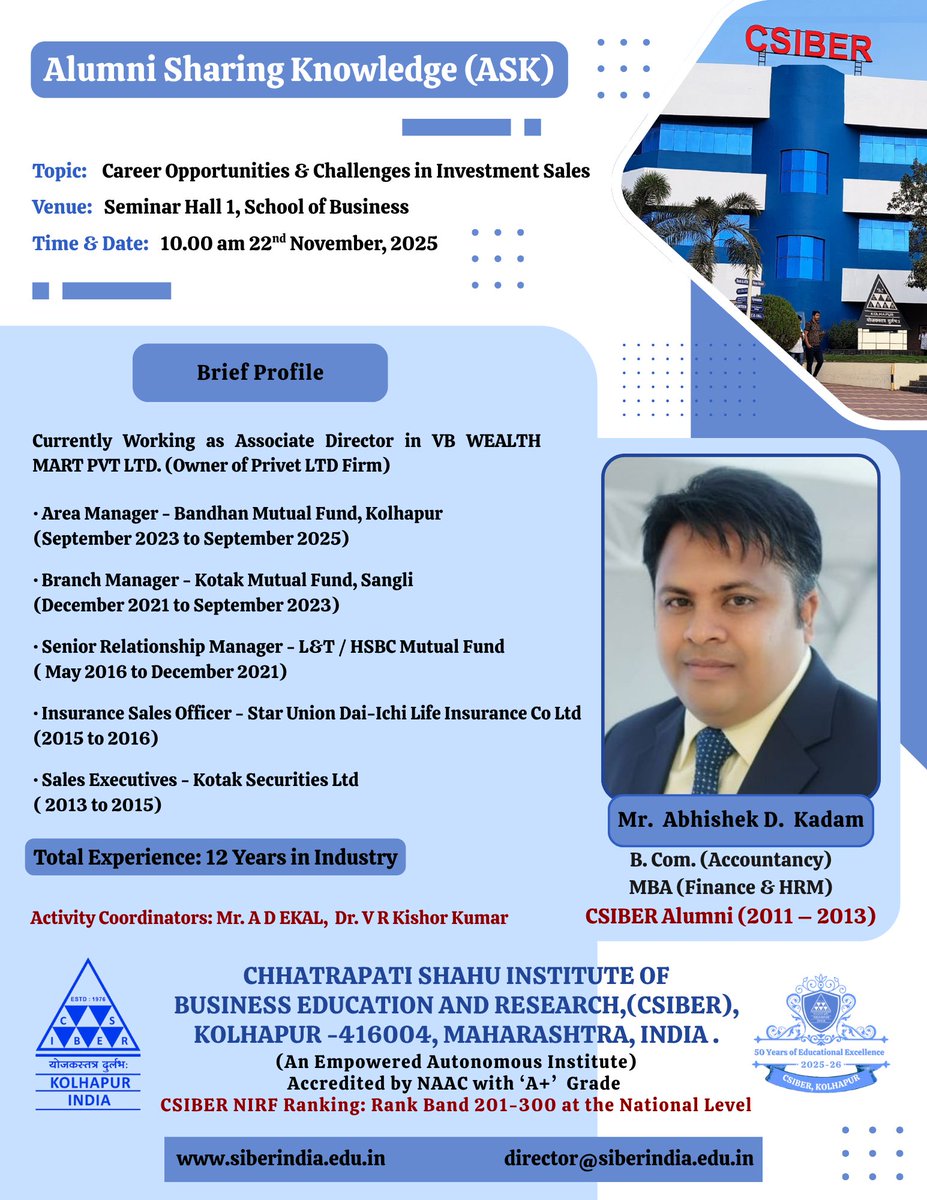 CSIBER Official tweet media