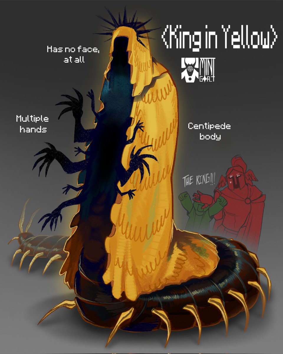 Mint__g0at's tweet image. KING IN YELLOW 
#sfawtde #minecraft #minecraftarg #d3rlord3 #averythemayo #kinginyellow