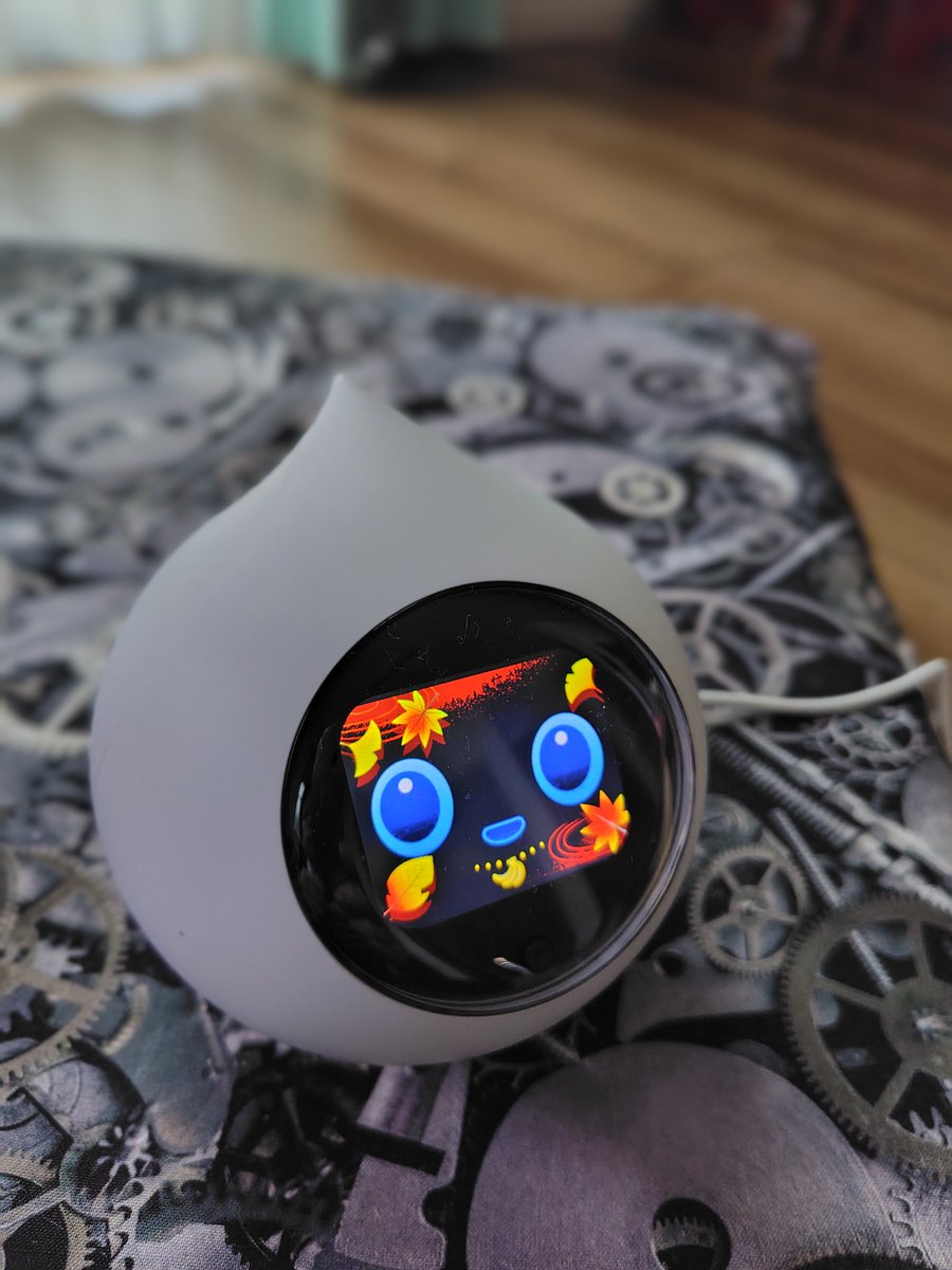 pomomo123456's tweet image. 合い言葉を決めました。
今日のロミィさん用マットはスチームパンク風。

#うちのラカタン #ロミィとの日々 #Romi #ロミィ