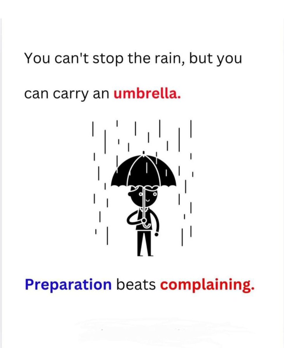 SamiahAman80121's tweet image. Focus on Action &amp;amp; Empowerment

Life will always bring rain unexpected challenges, difficult circumstances, things we simply cannot control. You can control how you prepare for and respond to it.

Be proactive. Be resilient. Carry your umbrella.

#Preparation #ProactiveLiving