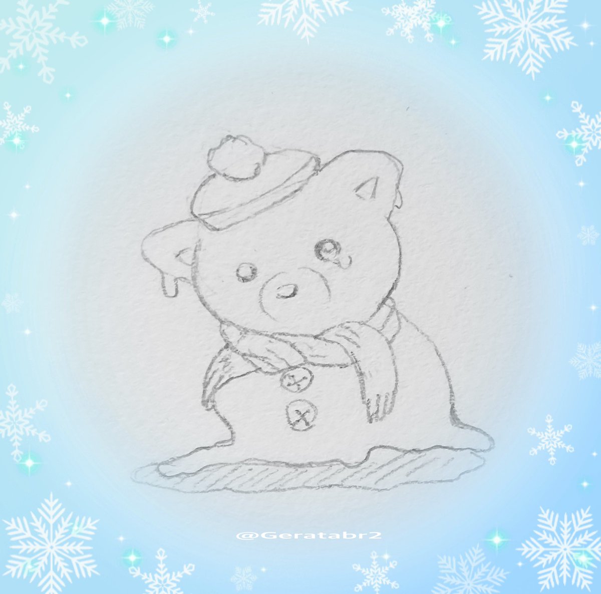 ええええええ！もうお品切れなんですか？💧涙でジェラ雪だるまちゃんが解けちゃう…😭