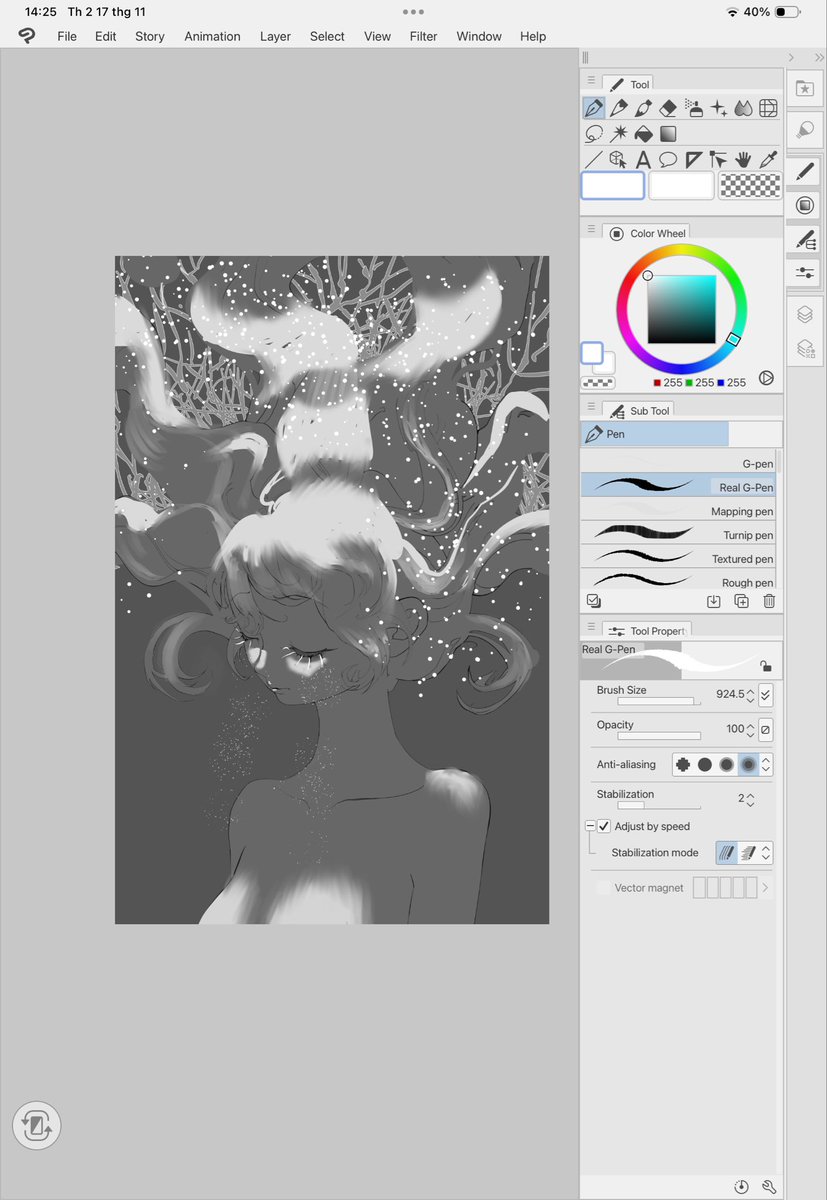 AMe_ameoooo's tweet image. I dont know what am I doing now
#drawing #paint #CLIPSTUDIO