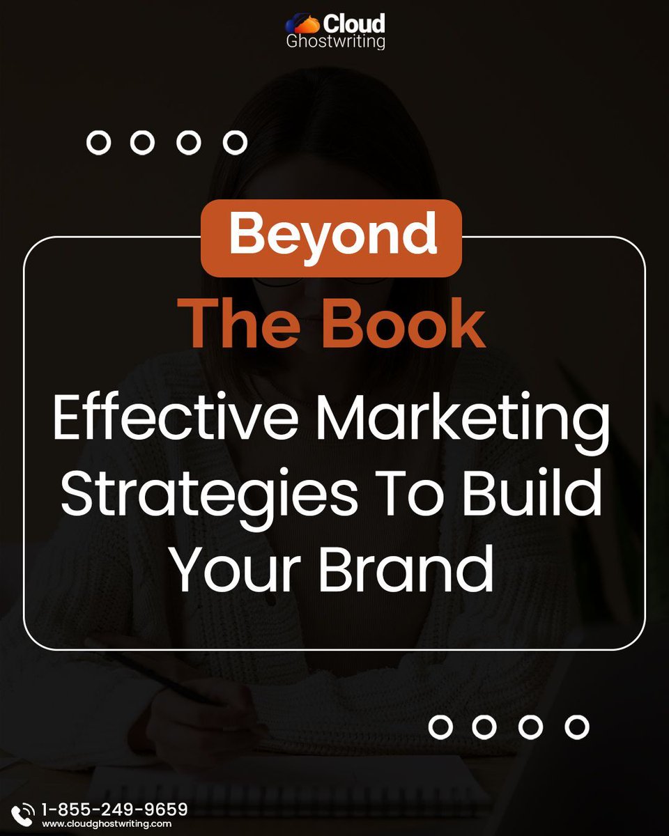 CloudGW9's tweet image. 📈🌟 Publishing a book is just the beginning! At Cloud Ghostwriting, we provide effective marketing strategies to help you build your brand and reach your audience. Let’s go beyond the pages together! 🚀 cloudghostwriting.com
#CloudGhostwriting #BeyondTheBook #MarketingStrategy