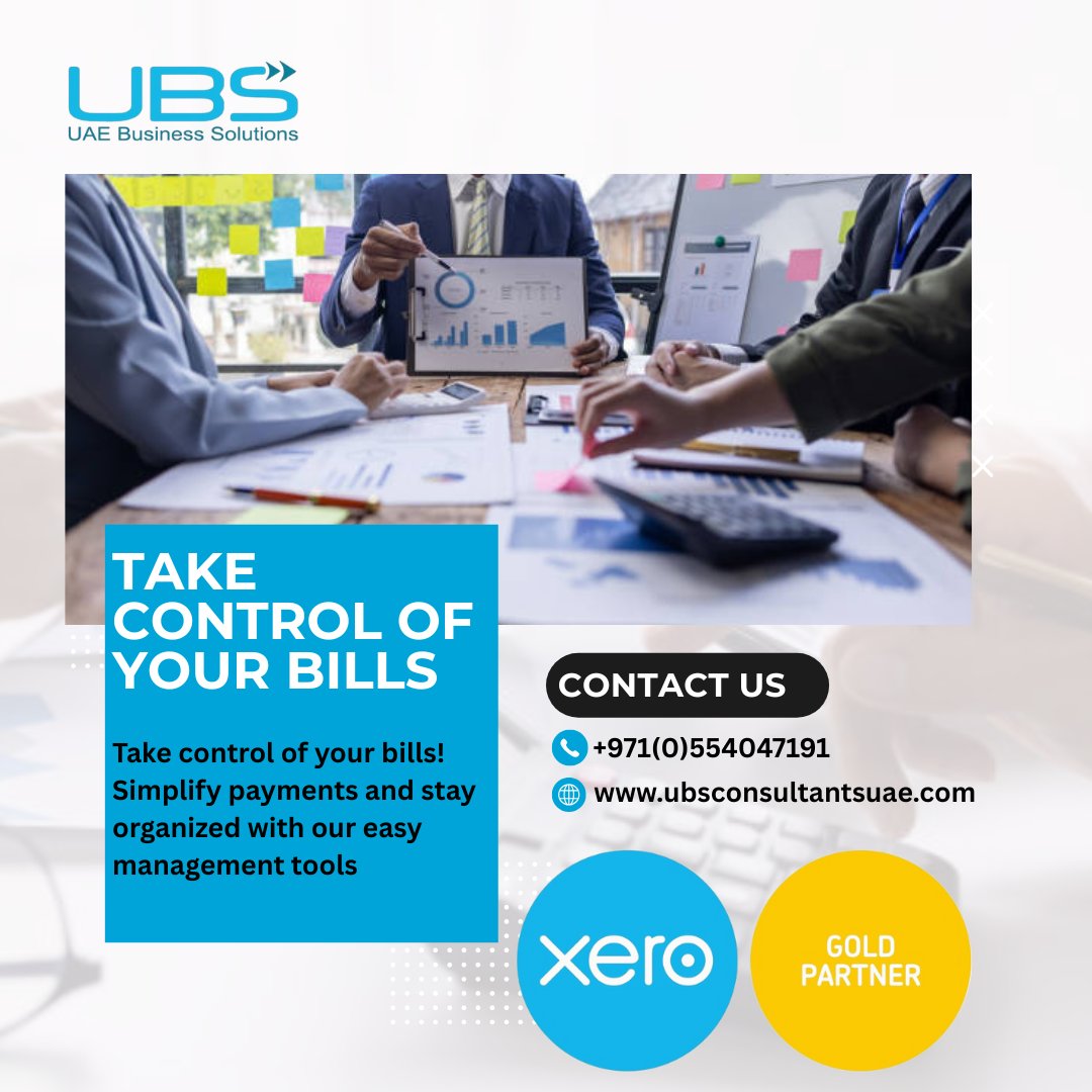 UAEBusSolutions's tweet image. Take charge of your financial future! Our platform empowers you to manage bills effortlessly, keeping you organized and stress-free. Start taking control and enjoy peace of mind today!
Click now&amp;gt;&amp;gt; ubsconsultantsuae.com

#subscriptionplan #Xero #Business #ubsconsultantsuae