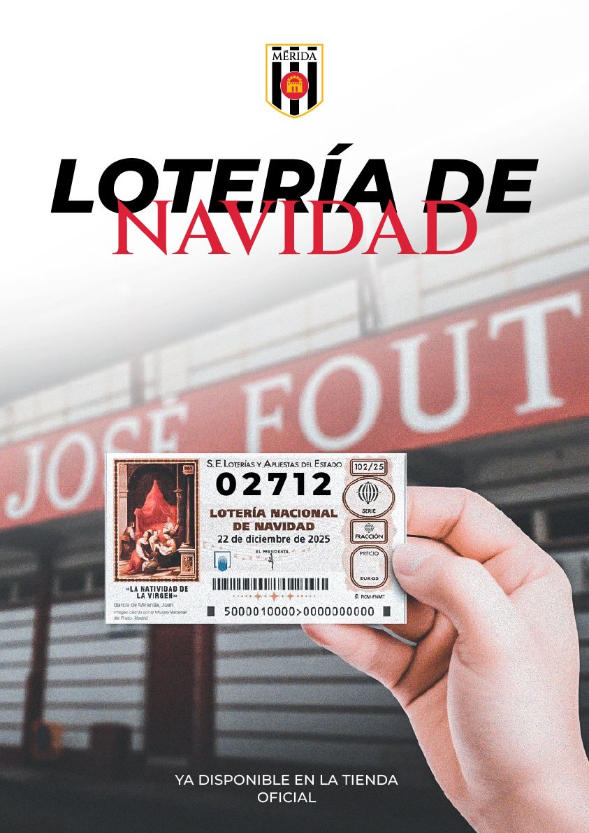 Merida_AD's tweet image. 😉 Quédate con este número porque... ¿Y si sí...?

➡️  𝟎𝟐𝟕𝟏𝟐  ⬅️

💥 Ya a la venta la Lotería de Navidad del Mérida en nuestra Tienda Oficial 🎫
