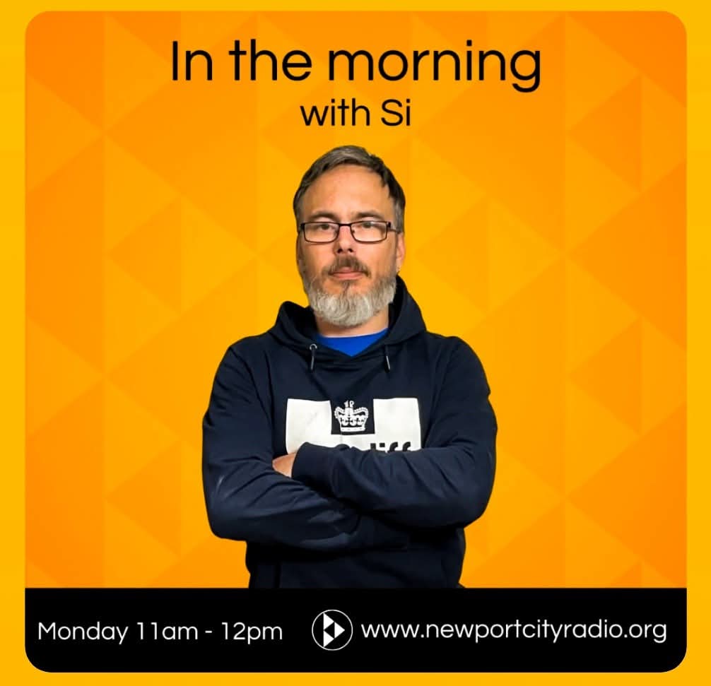 In the Morning with Si

Live on <a href="/npcityradio/">Newport City Radio</a>  11am

Guess the Year &amp; more

Til then Breakfast Shake Up with Lamsie, me &amp; Curtis James

Join us on DAB, Tune In Radio App &amp; NewportCityRadio.org