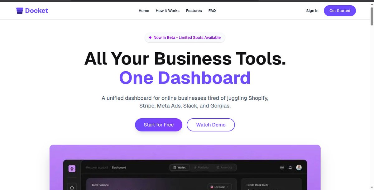 JosephOnTech's tweet image. Multiple dashboards. Multiple logins. Zero clarity.
That’s the reality for most e-commerce founders.

Daniel, an e-commerce founder runs a growing fashion store.
Every morning he opens 6+ dashboards just to answer one question:

“Is my business growing today?”