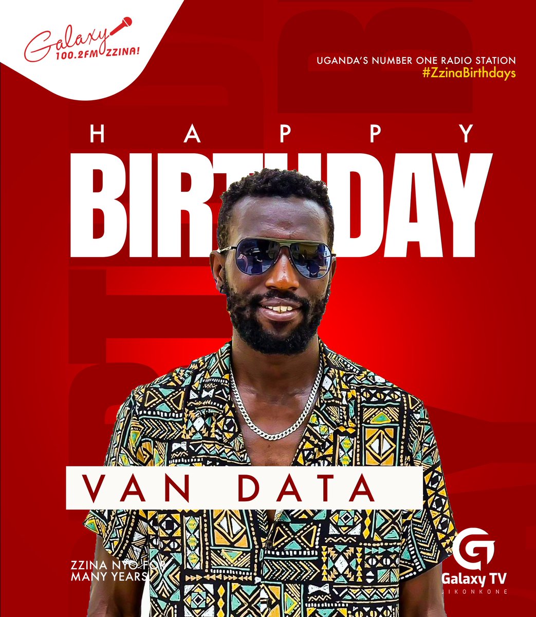 GalaxyFMUg's tweet image. It’s raining birthdays today! 

Join us wish @nantongo_carol, @bushingtone, @Mc_Kacheche and @VanData2 a happiest birthday 

#ZzinaBirthdays