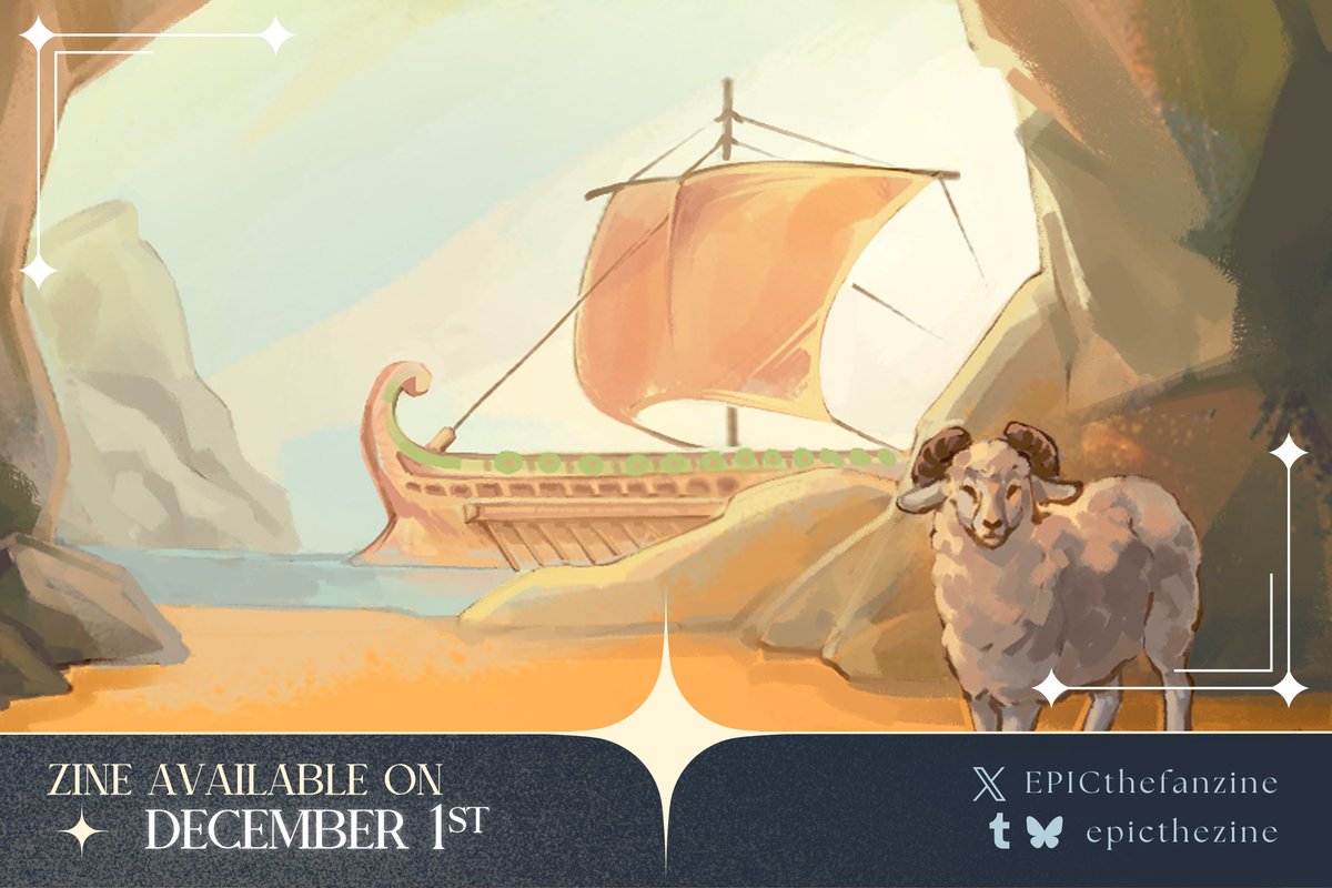 Small preview of my art I did for <a href="/EPICthefanzine/">EPIC the Fanzine | DOWNLOAD NOW! ✦</a> 🐑
This zine will be btw, so don't forget to check it out 👀