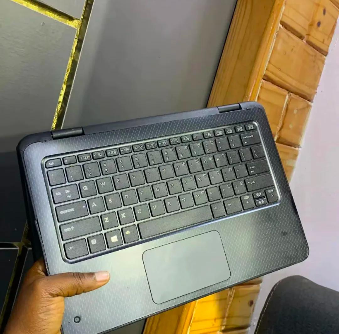 HP Probook *360 11 G2
Intel core m3/ 8gb/ 128 SSD
Touchscreen/ 7th Gen

Price: N195,000

Gift: Comes with a FREE MTN mifi.

To order it now, contact <a href="/SpartanSolutns/">Spartan Solutions</a> or check their catalogue on WhatsApp: wa.me/2348166147072
