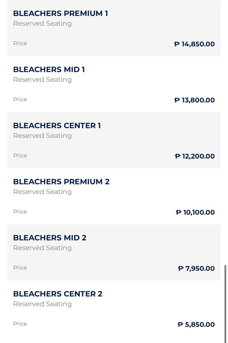 kairangelica's tweet image. ayan na totoong ticket prices but i think excluding ₱100 online fee pa to 😄 VIP for ₱21,200 JUSKOWW