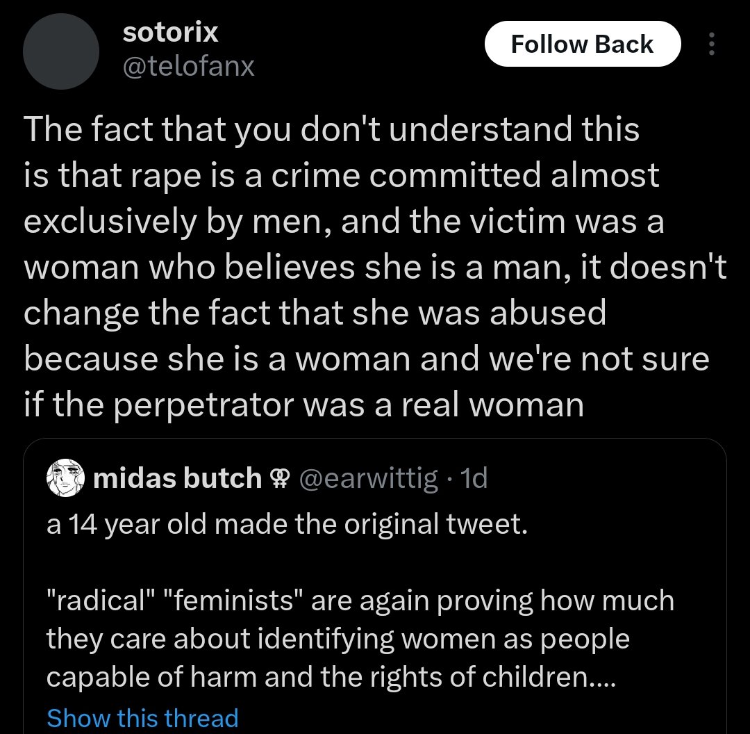 earwittig's tweet image. look at my &quot;feminists&quot; we&apos;re never gonna make it