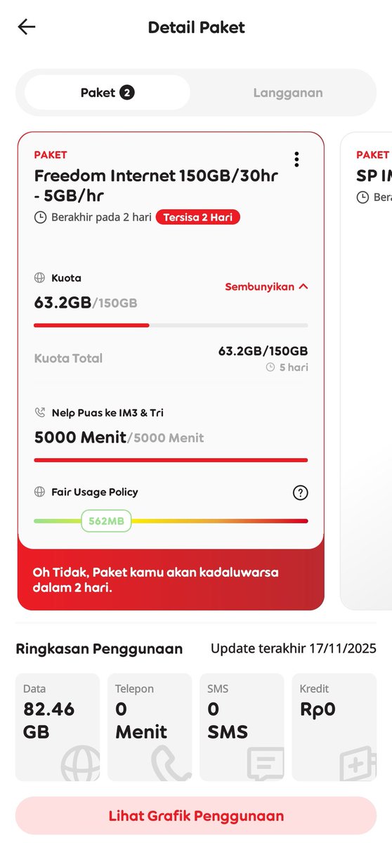 pvrbo's tweet photo. @indosat @CareIM3 kuota masih banyak, FUP juga masih ada kok dibikin lelet jaringannya, play video putus². Apa karena udah mau abis masa paketan? https://t.co/FSvuwhu0vK