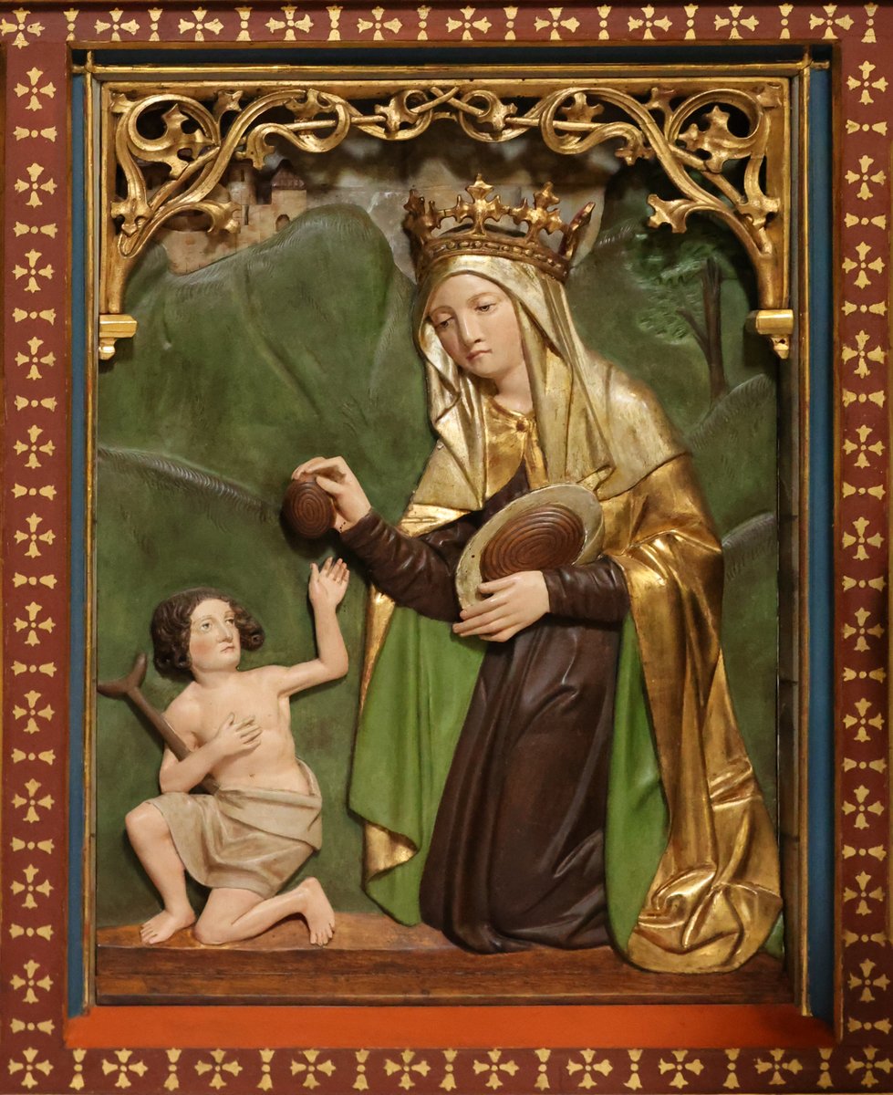 LawrenceOP's tweet image. Today, 17th November, is the feast of St Elizabeth of Hungary, Franciscan tertiary renowned for her love for the poor. Her spiritual director wrote that &quot;she was a lifelong friend of the poor and gave herself entirely to relieving the hungry. She ordered that one of her castles…