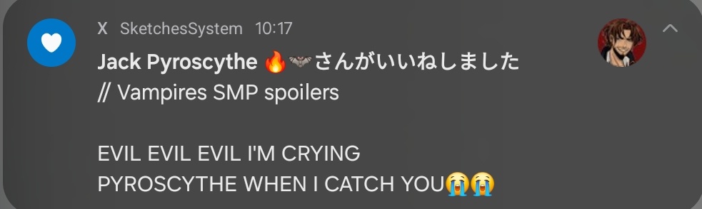 SketchesSystem's tweet image. I hope he knows I&apos;m out to get him. I&apos;m so sad how dare me taunt me.../silly