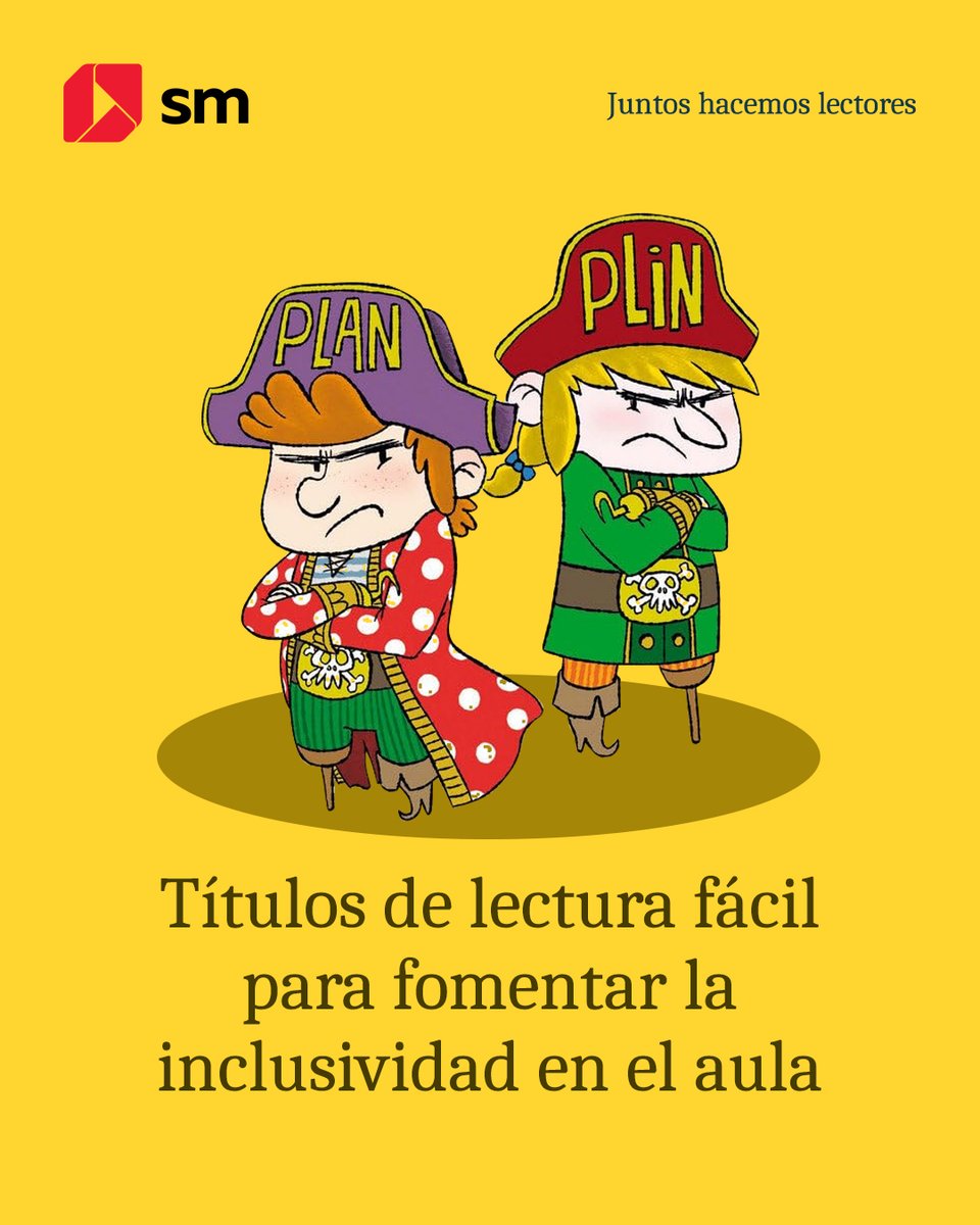 💫 Siempre es una buena ocasión para poner en valor la importancia de una educación inclusiva y adaptada a las necesidades de todos los estudiantes.

📚 Y qué mejor manera que con estos títulos de la Colección lectura fácil de El Barco de Vapor y Gran Angular. Ediciones adaptadas