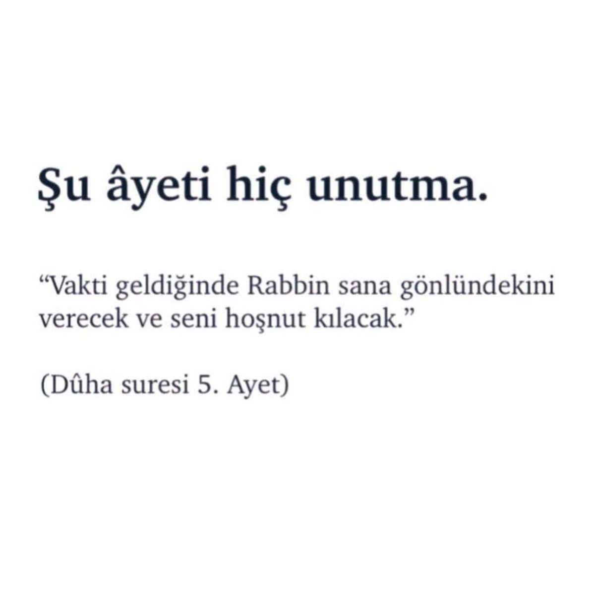 Allahyolundaaa_'s tweet photo. Şu ayeti unutma https://t.co/fAO5yL7urs