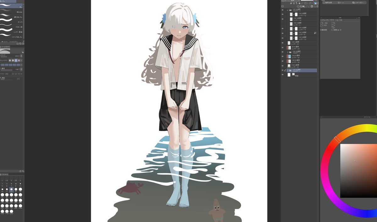 stlideing's tweet photo. にょにょwip https://t.co/lLBB3PjIBY