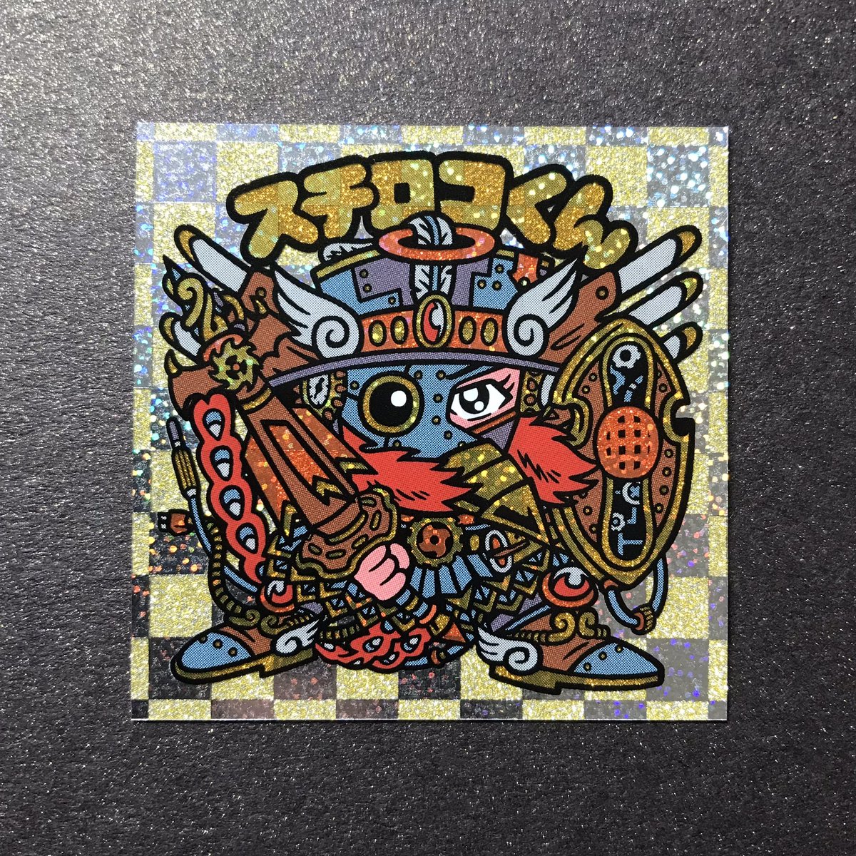 GUL トゲニコリ 自作シール ヨンパチマン GULシール 自作シール 激レア