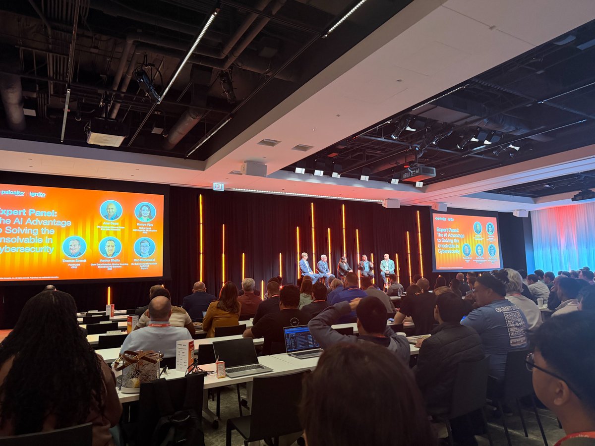 Binary_Defense's tweet image. Security cannot be a speed bump. It has to be a launchpad.

Ignite on Tour Chicago proved that leaders are ready for a strategy that lets them innovate without guessing what they are exposed to.

Proud to partner with @PaloAltoNtwks and bring MDR expertise to the conversations…