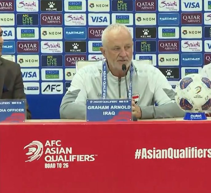 🎙️ غراهام ارنولد |
- نعلم أهمية مباراة الغد ونحن مستعدون لهذه المواجهة.