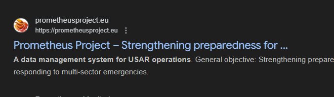 TrackyyDEV's tweet image. The logo for Jeff Bezo project is below  

If you search "prometheus project" on google  

You can see the first site  

The site is not active yet but we can see the logo