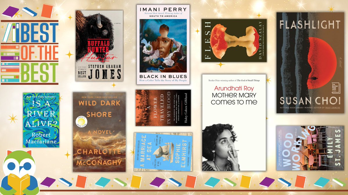 chipublib's tweet photo. It's that special time of the year... CPL's 2025 Best of Best lists are here! Best of Best compiles 2025's top reads for kids, teens and adults.
Check the thread below to see CPL staff's top 10 favorite books. #CPLBest📚🏆
View the rest of the lists: https://t.co/08NYSusu5E https://t.co/GaNNuymHCA