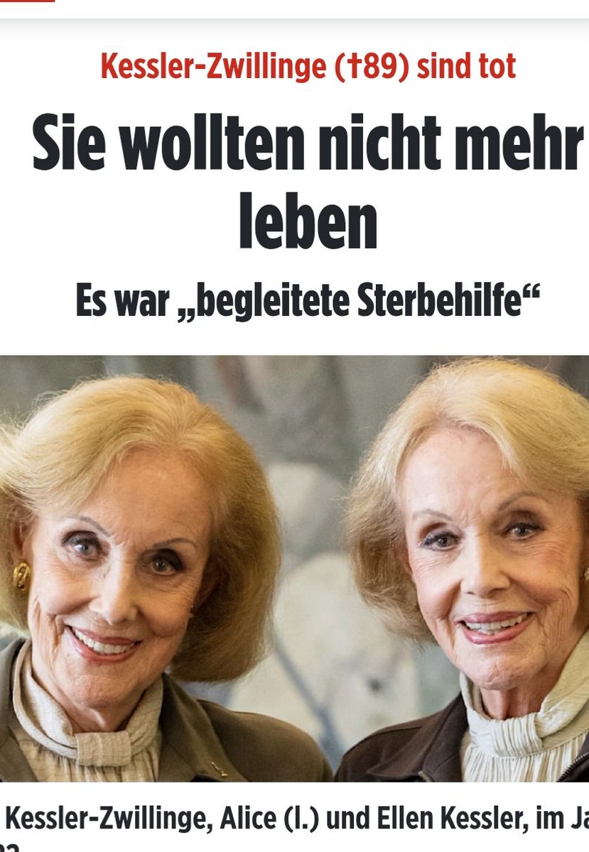 Zwei schöne erfolgreiche Frauen starteten zusammen ins Leben und dann wieder hinaus.
Das ist schön und traurig zugleich. 
Mögen sie in Frieden ruhen🕯🖤