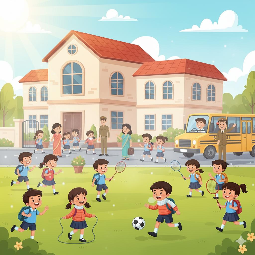 IndoreCollector's tweet image. इंदौर में बढ़ती ठंड के मद्देनज़र
नर्सरी से 8वीं तक सभी स्कूल अब सुबह 9 बजे के बाद संचालित होंगे — कलेक्टर श्री शिवम वर्मा के निर्देश।
RM:m.facebook.com/story.php?stor…
#SchoolTimingUpdate #WinterAlert #JansamparkMP #indore #इंदौर
@CMMadhyaPradesh @JansamparkMP @CollectorIndore