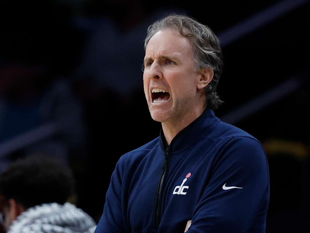 GregFinberg's tweet image. The Washington Wizards through 13 games:

• Record: 1-12 (30th)
• Def. rating: 123.4 (29th)
• Off. rating: 107.3 (28th)
• Opponent PPG: 129.6 (30th)
• Turnovers/game: 16.8 (28th)
• Net rating: -16.1 (30th)
• Point differential: -217 (30th)
• Double-digit losses: 9 (30th)