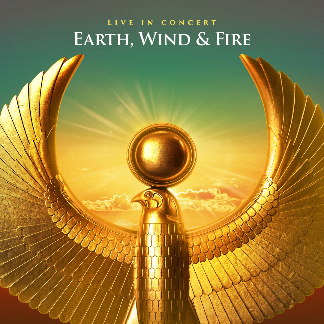 Just Announced: the legendary Earth, Wind &amp; Fire are coming to Live Oak Bank Pavilion Wilmington on 5/17/26! Get tickets this Friday. Let’s groove!