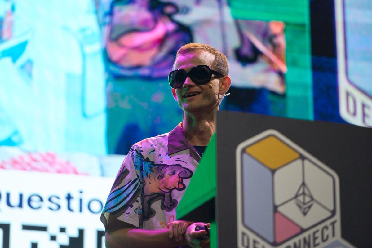 "Ethereum can be the standard of a free, open and cooperative world, enabled by permissionless open technology and decentralized trustless security."

- <a href="/VitalikButerin/">vitalik.eth</a> 

Don’t miss Vitalik at Ethereum Day presenting 'Ethereum (Roadmap in 30min)'.