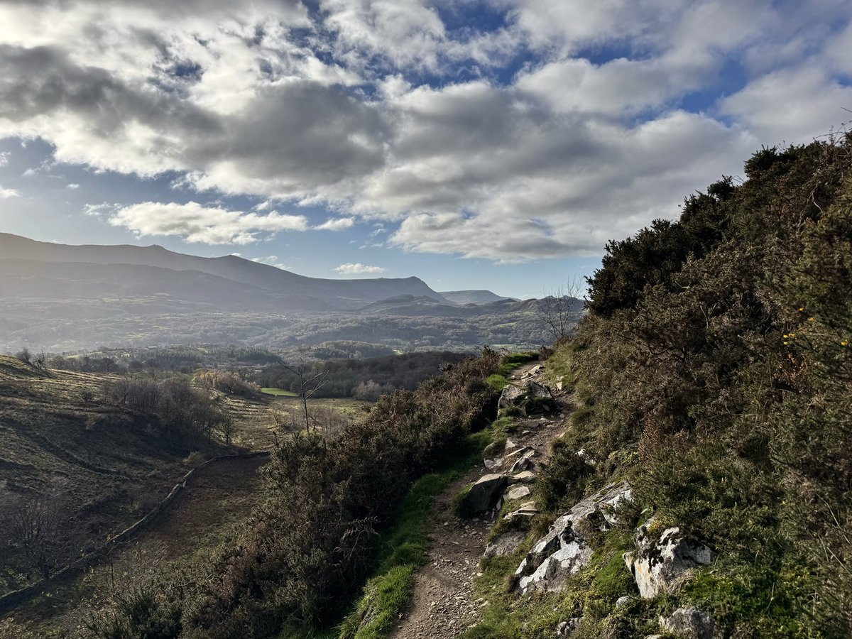 TobyBricheno's tweet photo. Precipice walk , Dolgellau this morning . @S4Ctywydd https://t.co/QGqC2XvDQf