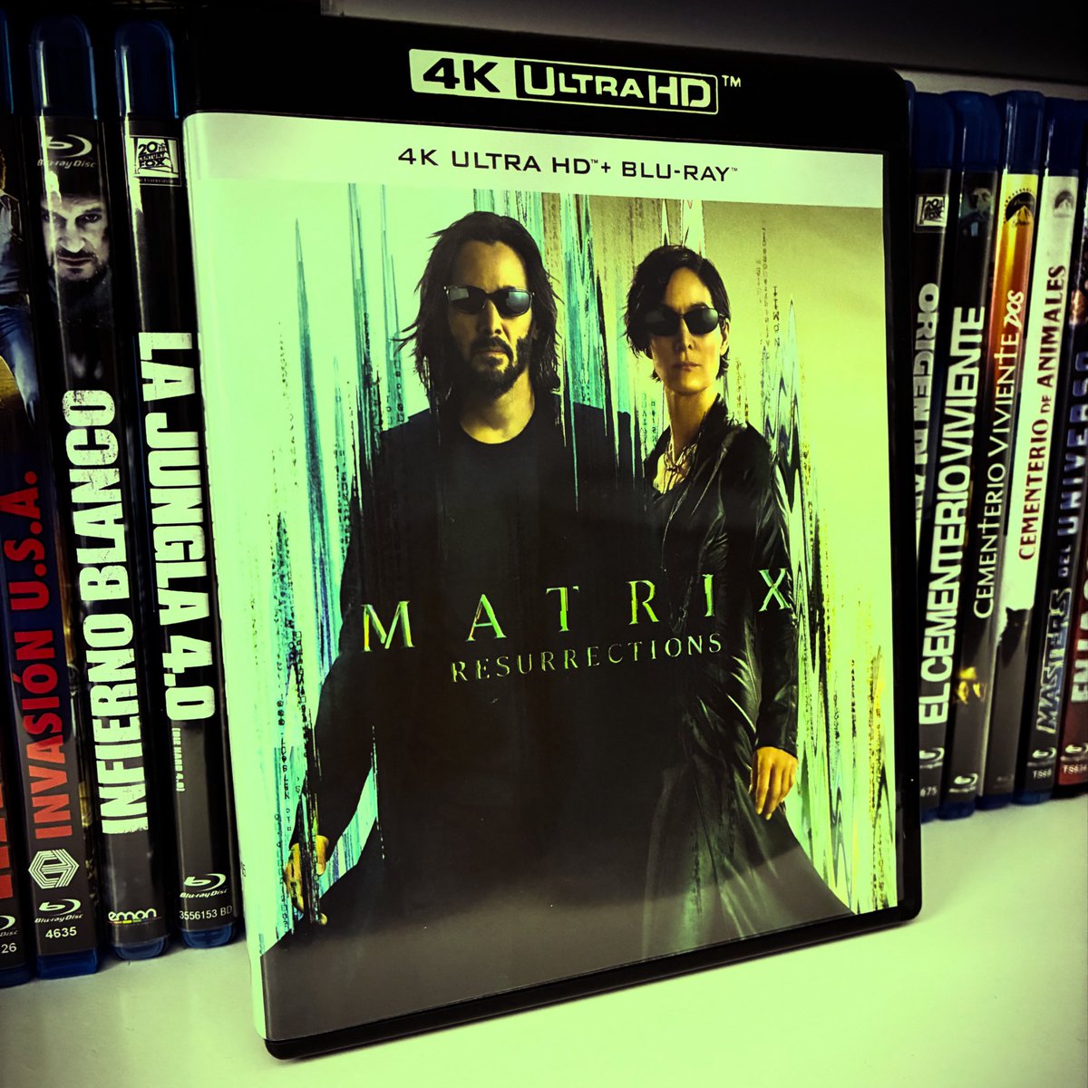 Dentro de nada, se cumplirán 4 años de esta locura.

#TheMatrixResurrections