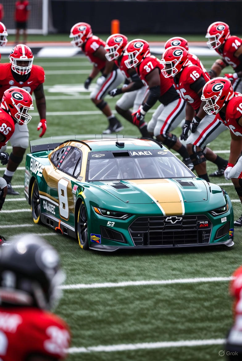 Non_Robot_Human's tweet image. The Charlotte 49ers have only one hope this week against Georgia. 

Pull out the first string players. Pull out the second string  also. Sub in the Engineering Motorsports students and give it a shot.