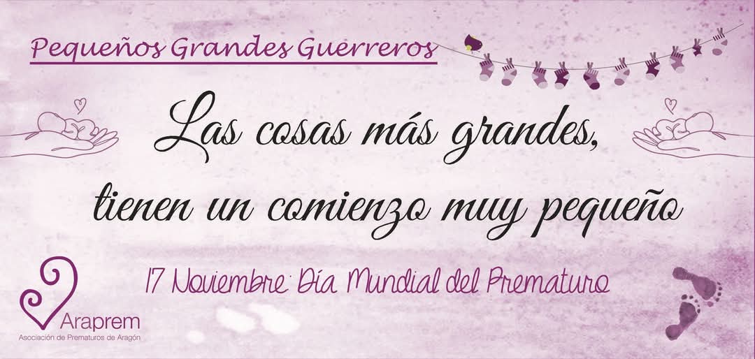 Un 17 de noviembre más. Feliz día mi niño. Y dar las gracias un año más a nuestra asociación <a href="/ARAPREM1/">ARAPREM</a>. Sin ellas no habría sido igual. 
#DiaMundialDelPrematuro